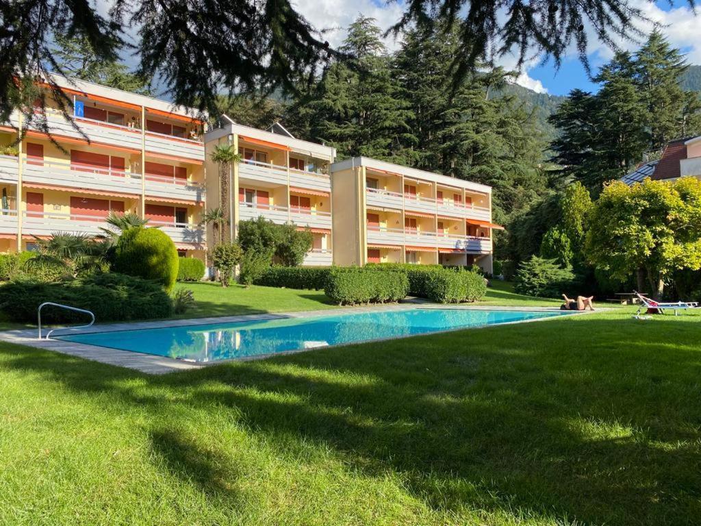 Garden Pool Apartment Merano Exterior foto